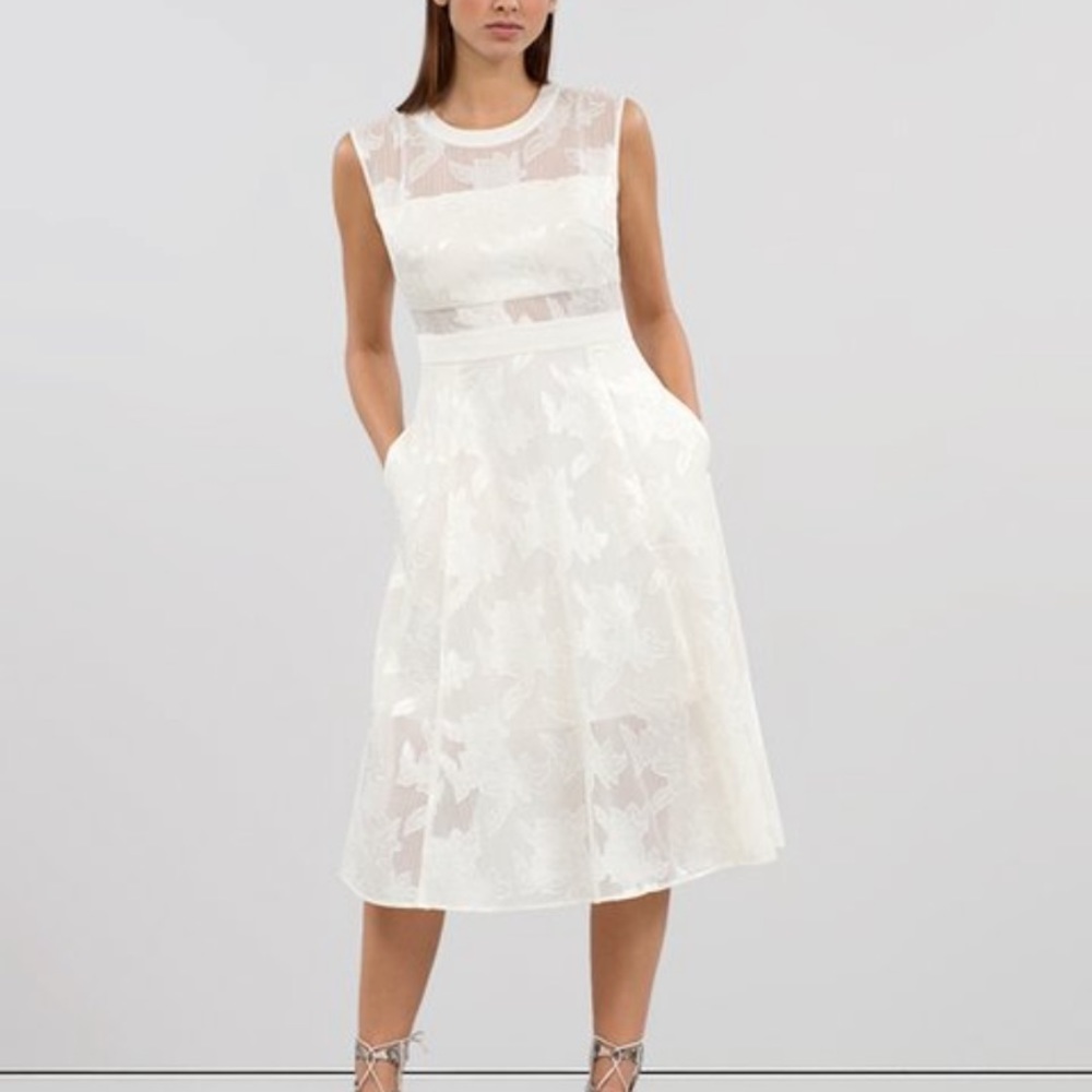 Size 10 Rachel Roy Ivory dress